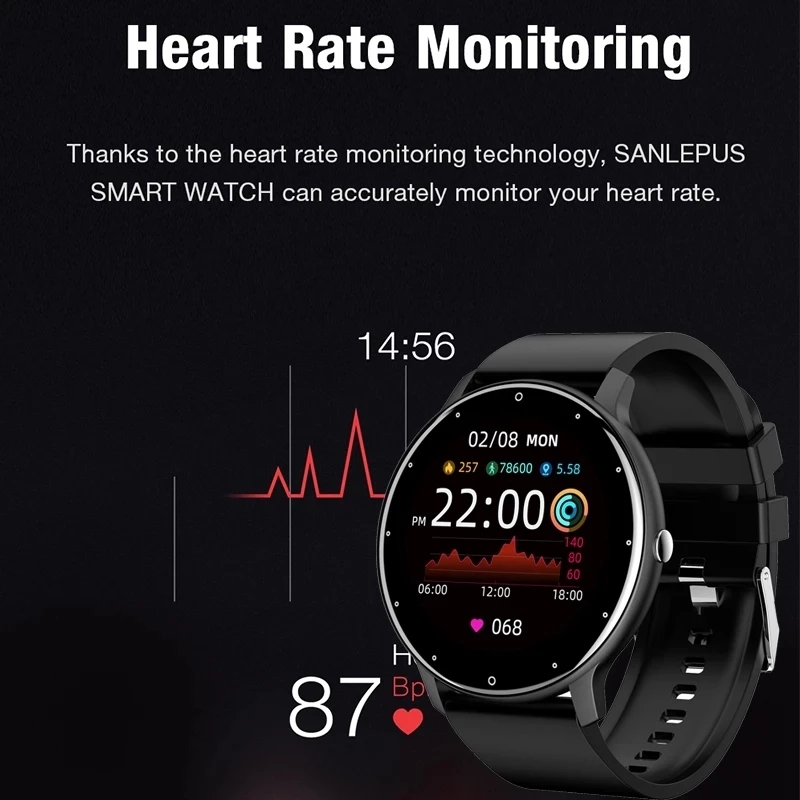 LIGE 2025 New Smart Watch Men  – обзор и цена Smartwatch New Watches 2025