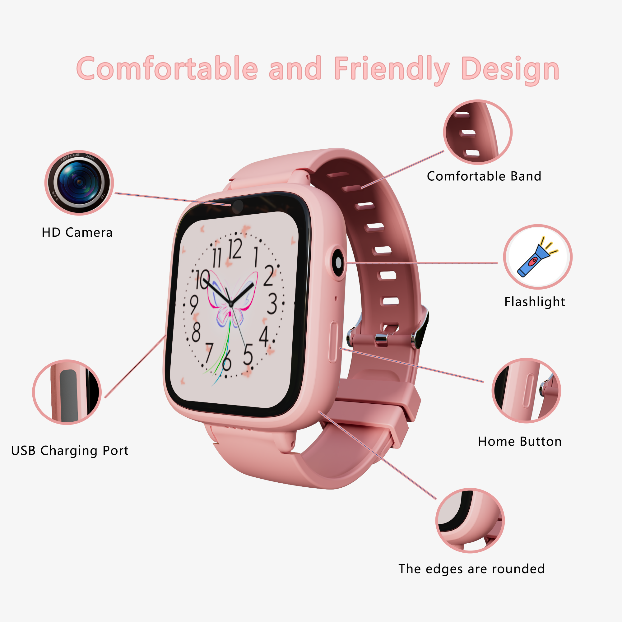 Children Watch Birthday Gifts  – обзор и цена Smartwatch Watches Birthday Gift For Boys