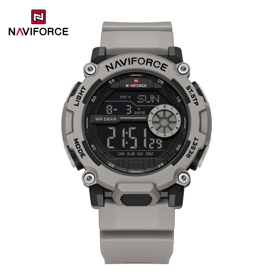 New NAVIFORCE Men's 5ATM Water – обзор и цена Tide Watch Surf
