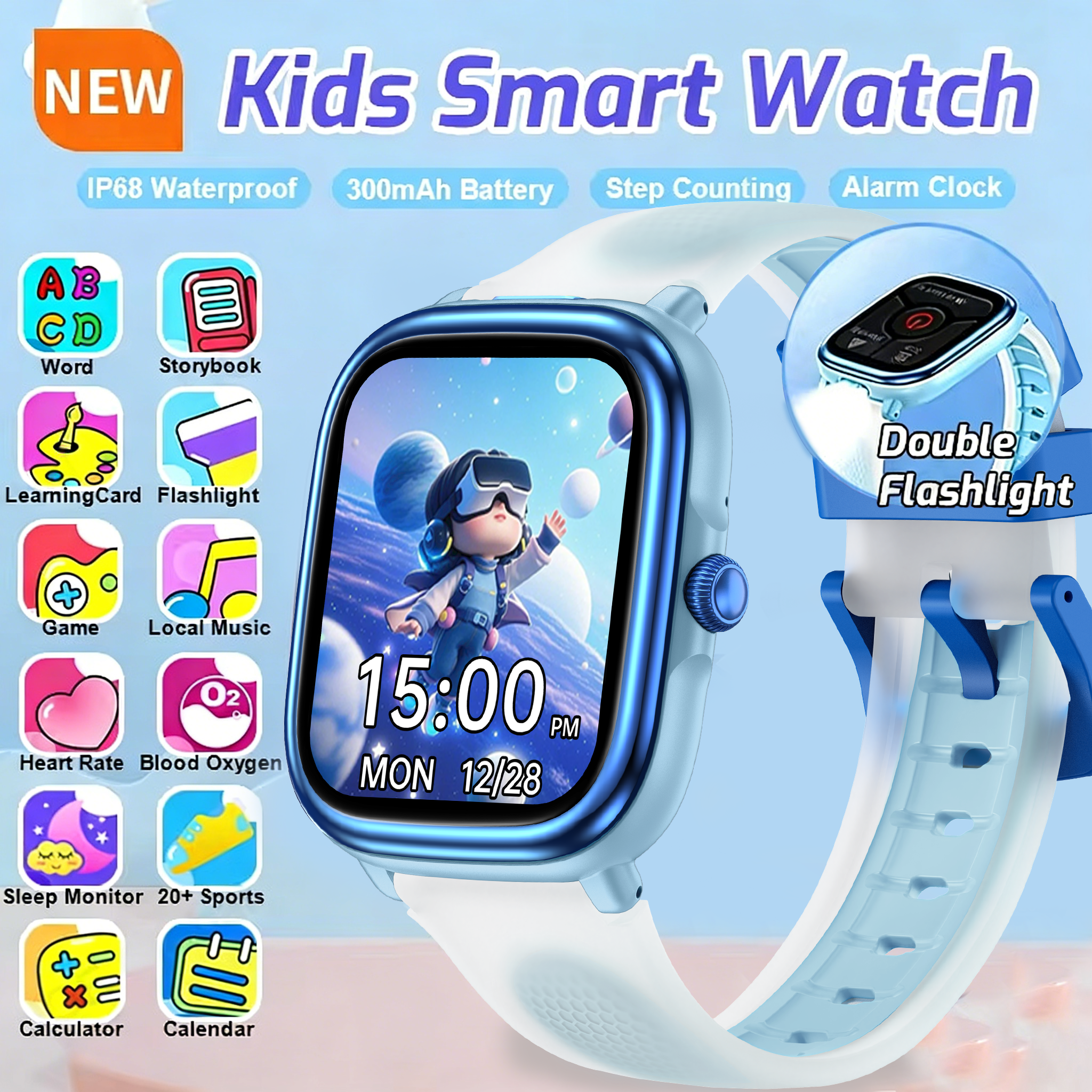 New Kids Study Smart Watch 1.8 – обзор и цена Smartwatch Watches For Kid Girl