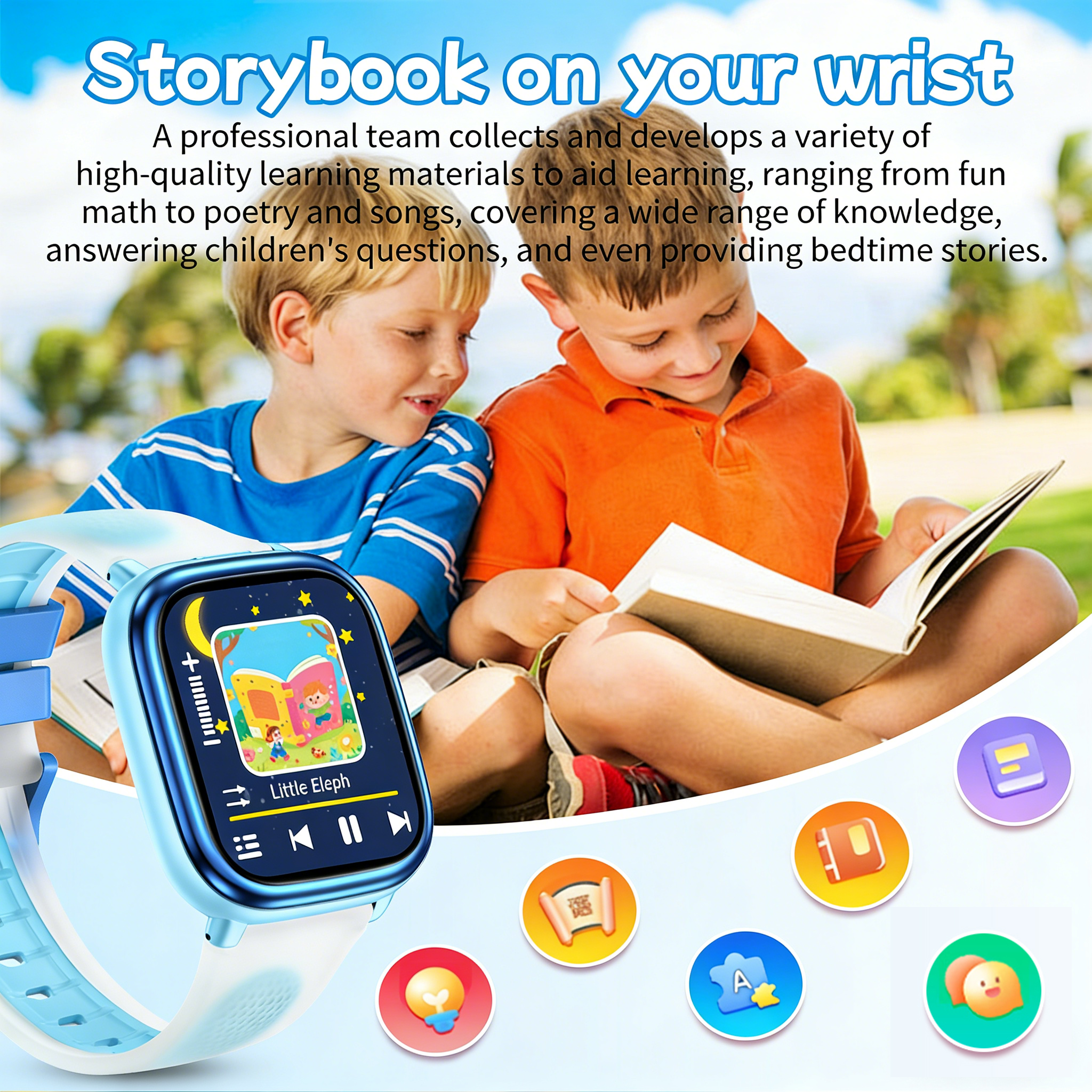 New Kids Study Smart Watch 1.8 – обзор и цена Smartwatch Watches For Kid Girl