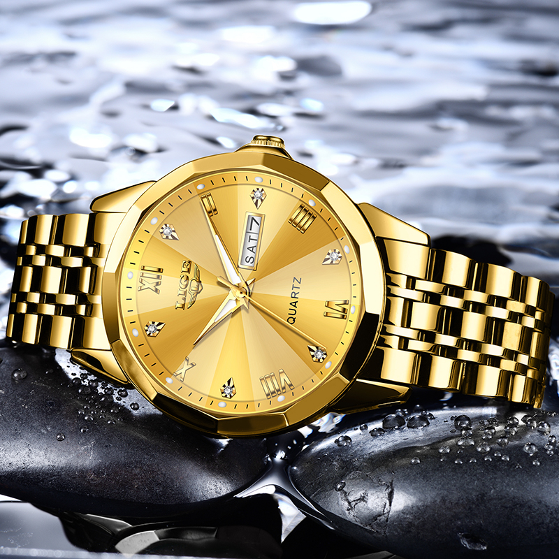 LIGE Brand Luxury Women Watch  – обзор и цена Chronograph Sport Watch