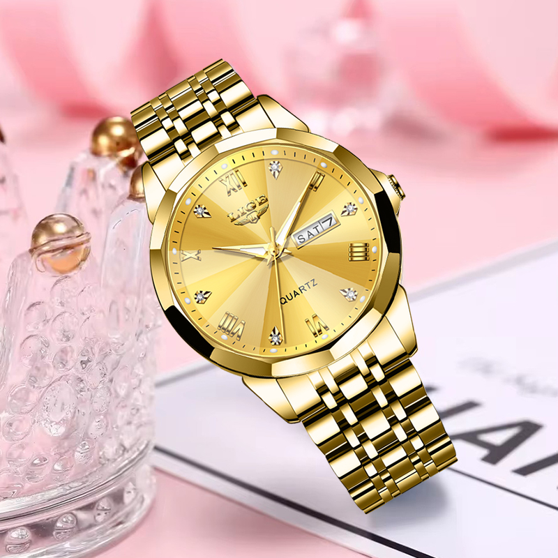 LIGE Brand Luxury Women Watch  – обзор и цена Chronograph Sport Watch