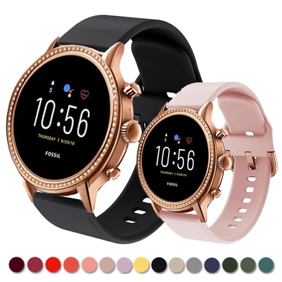 Silicone Strap For Fossil Wome – обзор и цена Fossil Watches Smartwatch Gen 4