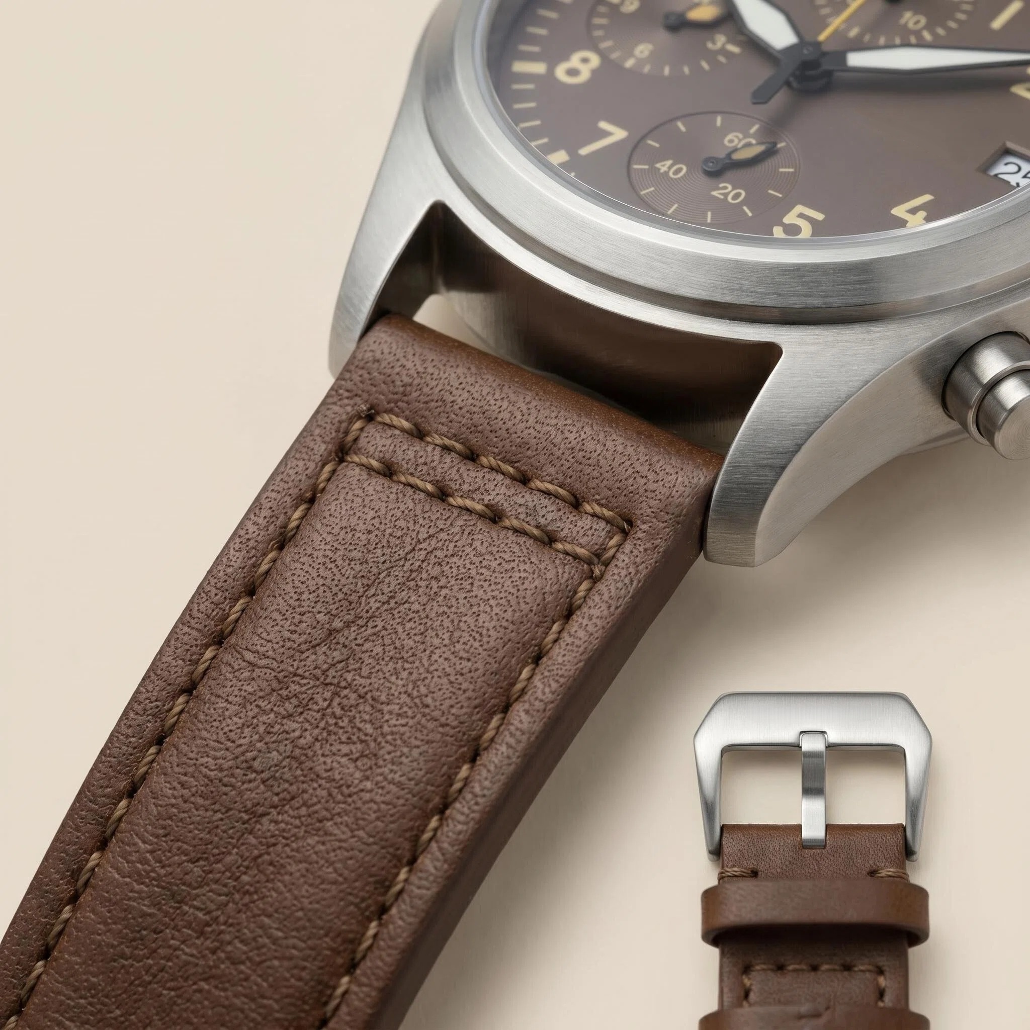 Men's 38mm Steel Dive Vintage  – обзор и цена Chronograph Sport Watch
