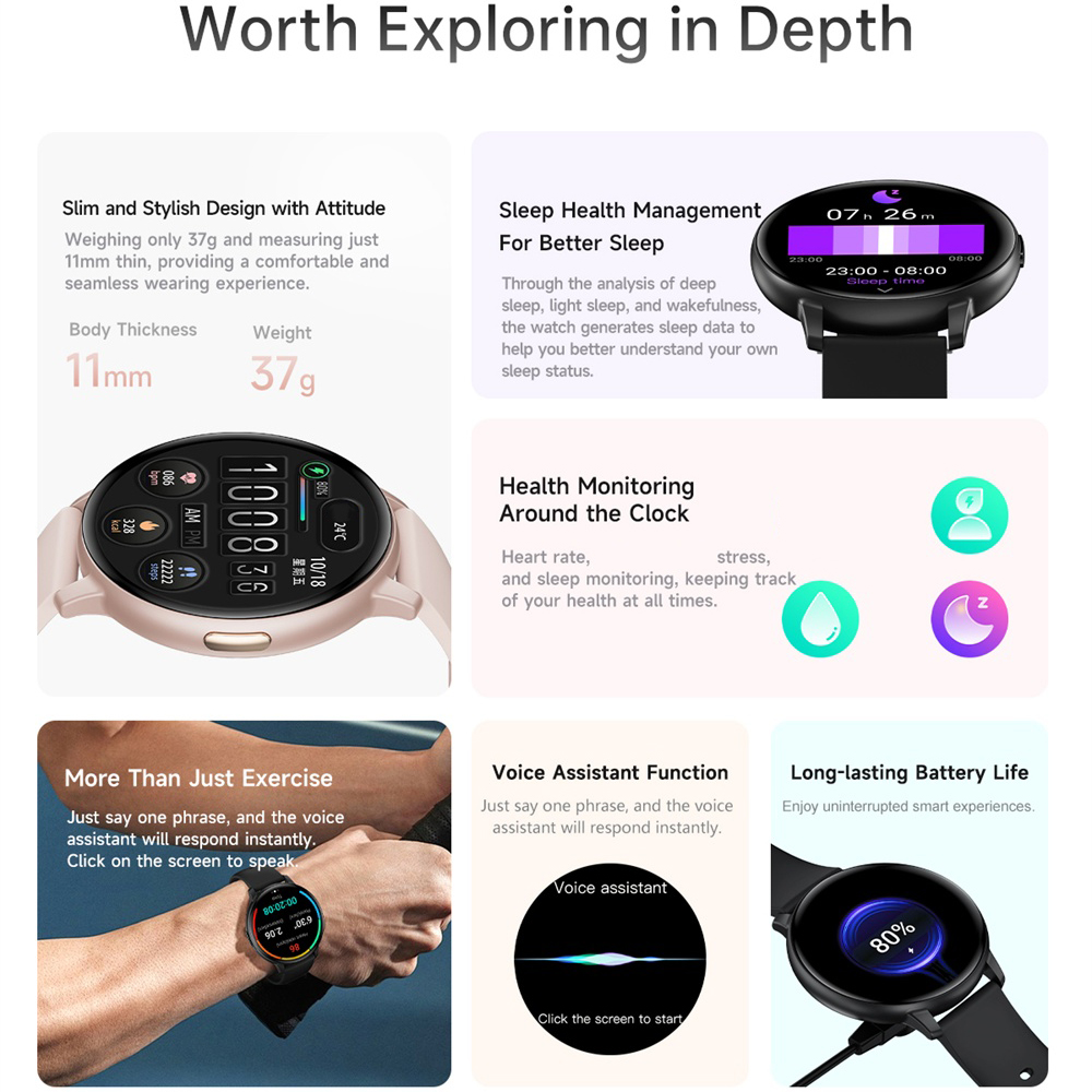 BT Call Smart Watch Women Spor – обзор и цена Watches Ladies Smartwatch
