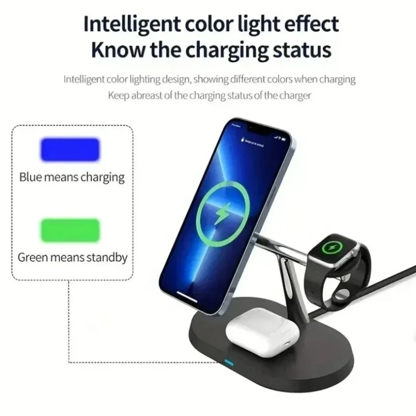 3 In 1 Opansten Magnetic Wirel – обзор и цена Smartwatch Watches Compatible With Iphone