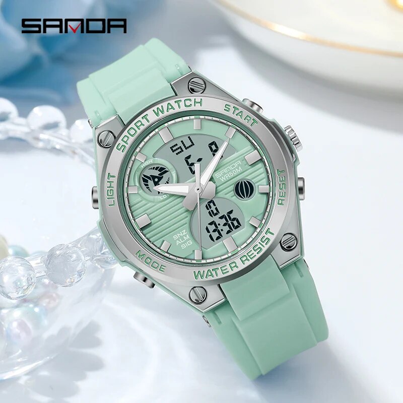 SANDA Brand G Style LED Digita – обзор и цена Chronograph Sport Watch
