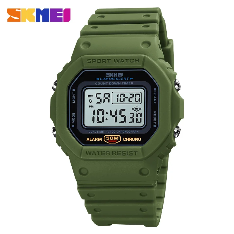 SKMEI 1628 Luxury Digital Men  – обзор и цена Tide Watch Surf