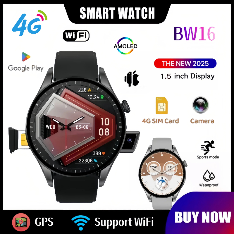 New 4G Smartwatch BW16: WiFi | – обзор и цена Smartwatch New Watches 2025