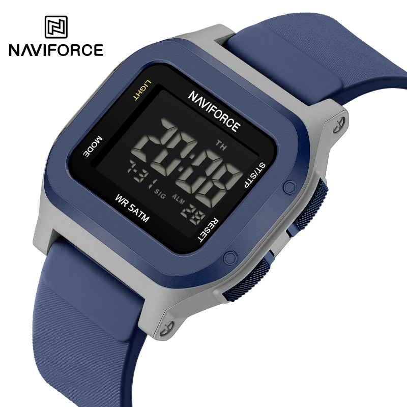NAVIFORCE NF7137 Sport Waterpr – обзор и цена Tide Watch Surf