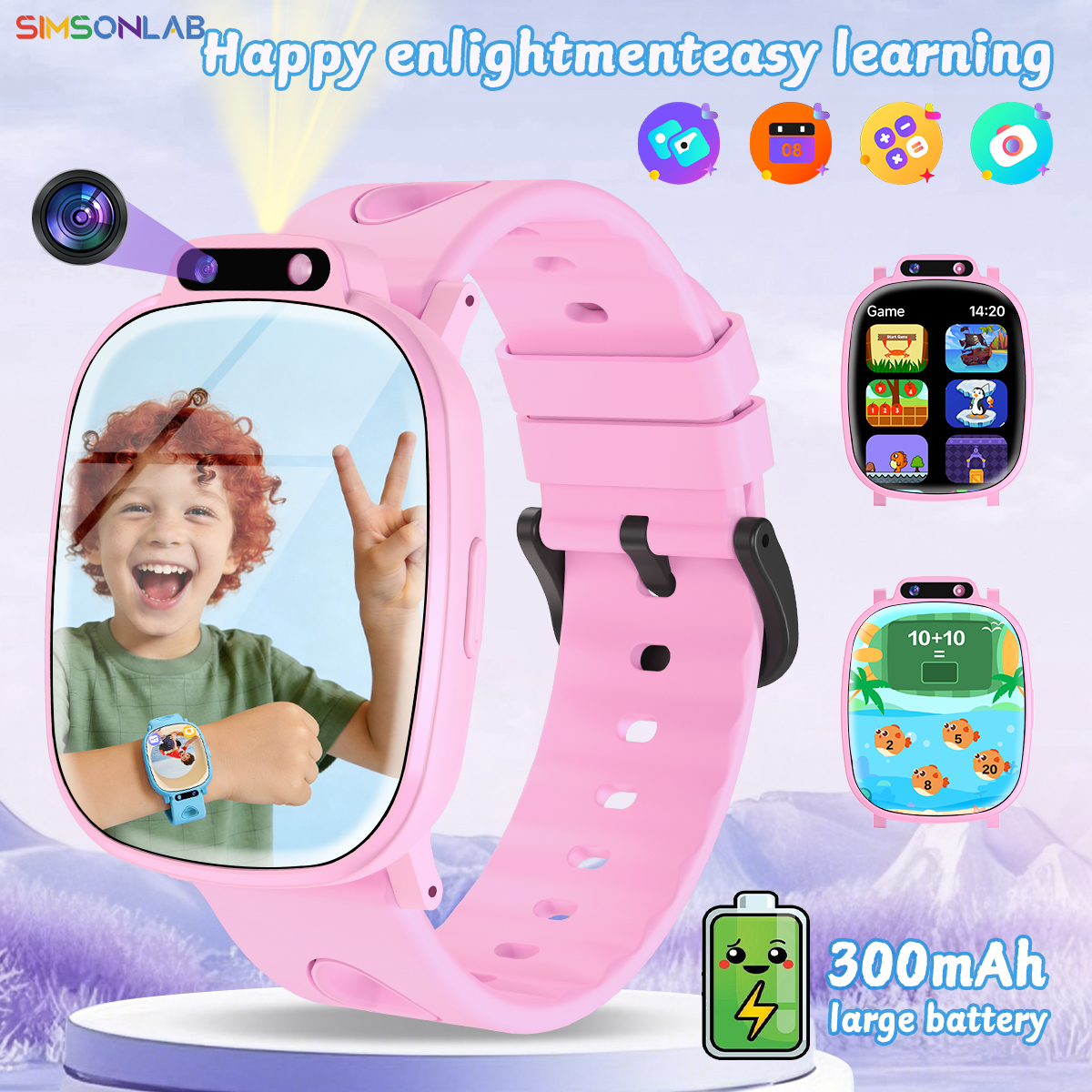 Kids Smartwatch HD Camera Vide – обзор и цена Smartwatch Watches Birthday Gift For Boys
