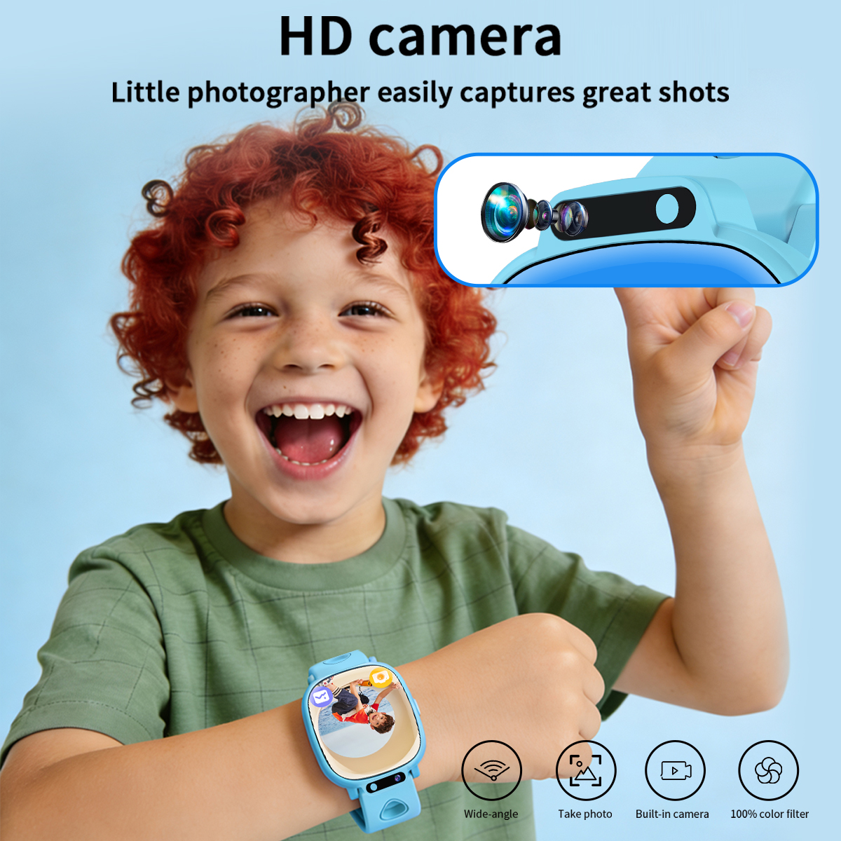 Kids Smartwatch HD Camera Vide – обзор и цена Smartwatch Watches Birthday Gift For Boys