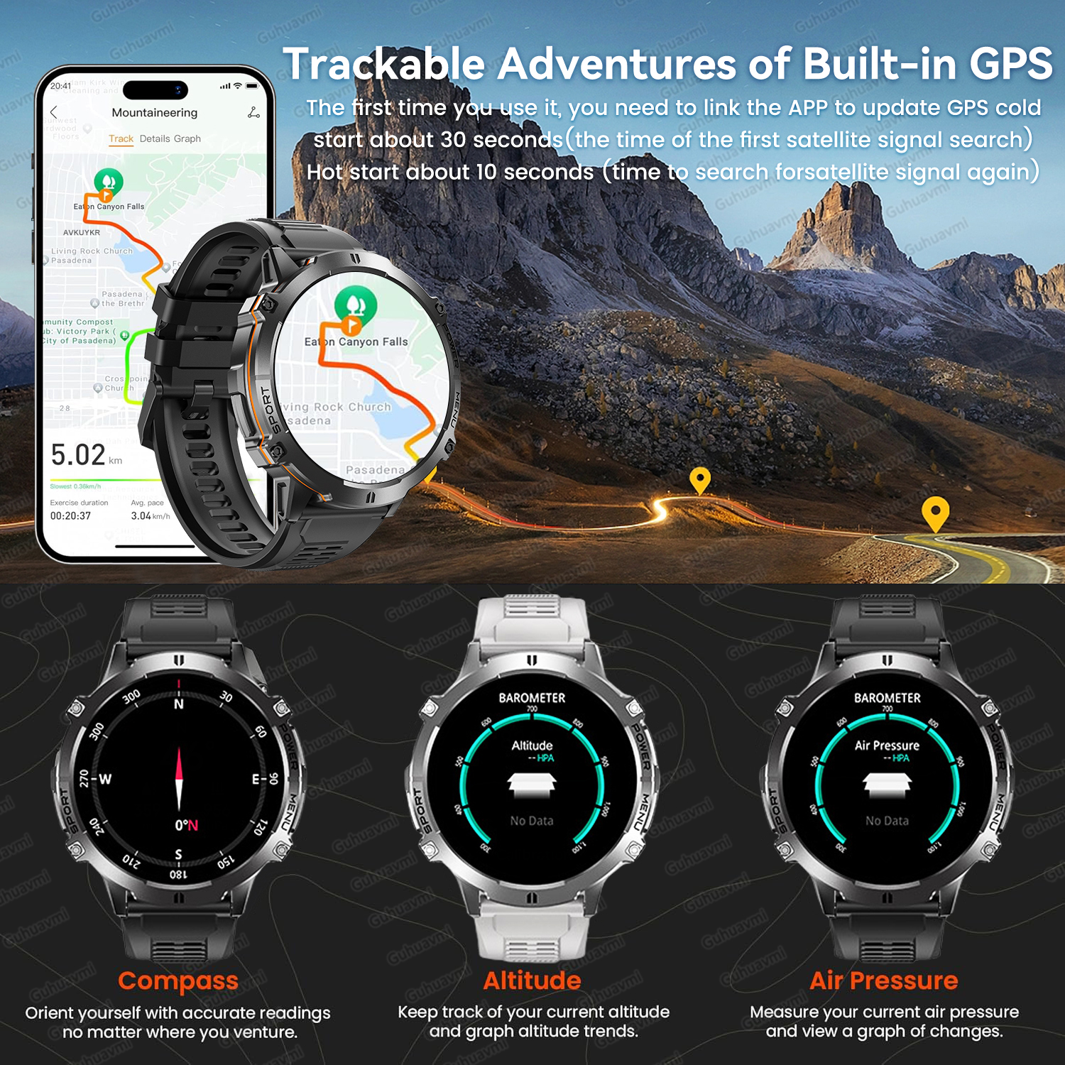 2026 New Men Outdoor GPS Smart – обзор и цена Timex Watches Smartwatch