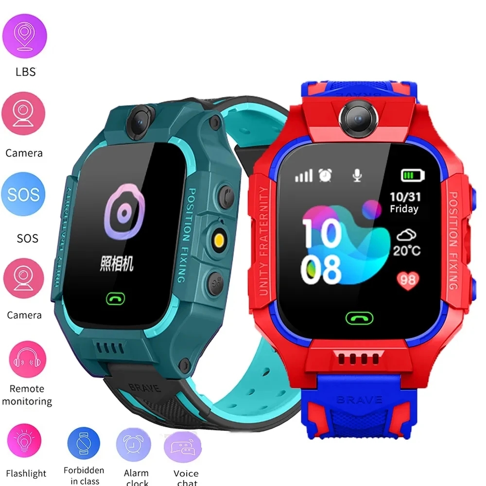 2026 New Kids Smart Watch SOS  – обзор и цена Smartwatch Watches For Kid Boy With Gps