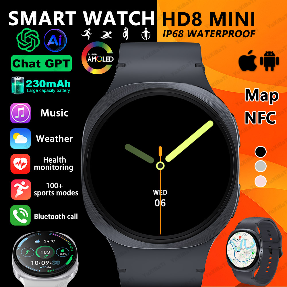 2025 New Watches 8 Mini GPS Tr – обзор и цена Smartwatch New Watches 2025