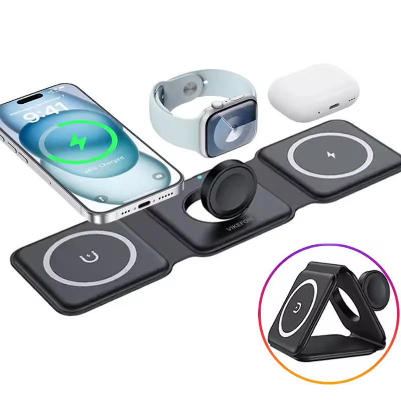 3-in-1 Magnetic Folding Wirele – обзор и цена Smartwatch Watches Compatible With Iphone