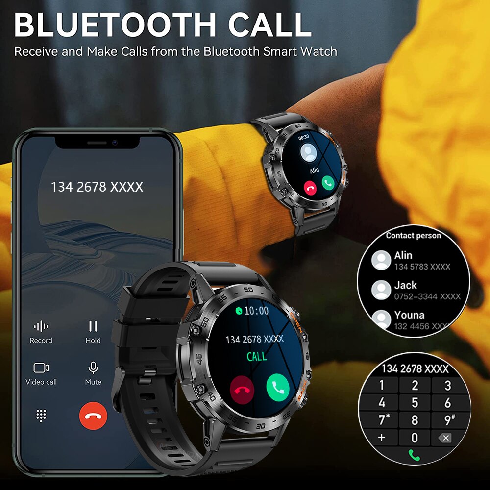 MEVADEN Steel 1.39 inch Men Lu – обзор и цена Smartwatch Health Watches For Men