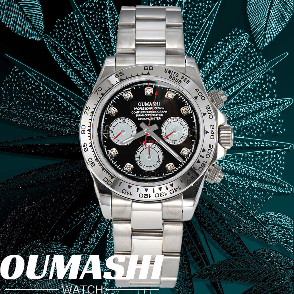 Luxury VK63 WATCH 39.3mm quart – обзор и цена Chronograph Sport Watch