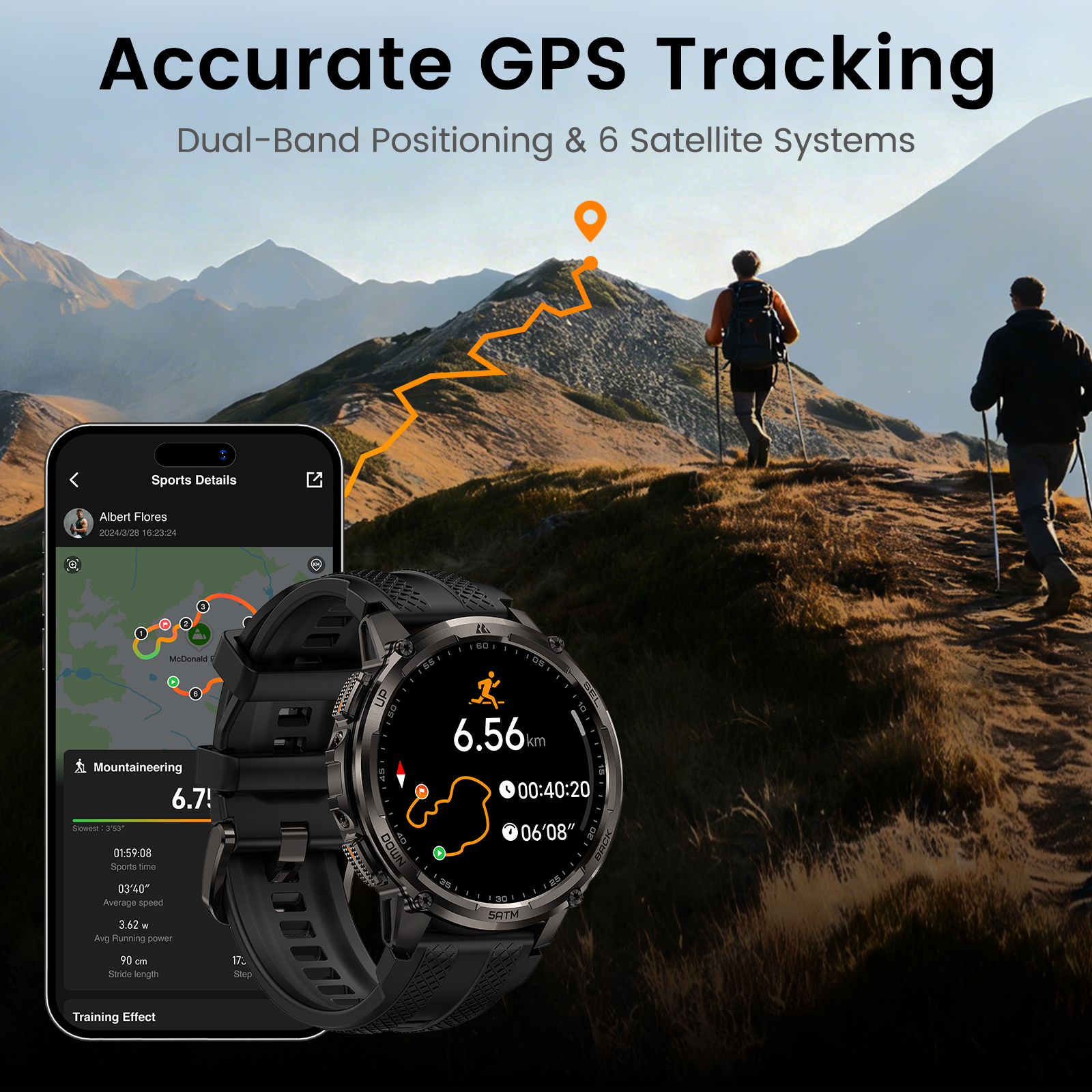 KOSPET TANK T4C Smartwatch Men – обзор и цена Smartwatch Health Watches For Men
