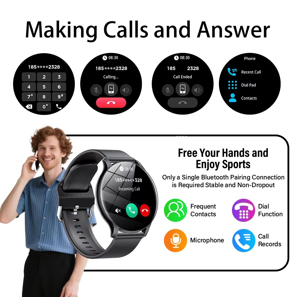 2025 New Smart Watch Heart Rat – обзор и цена Watches Ladies Smartwatch