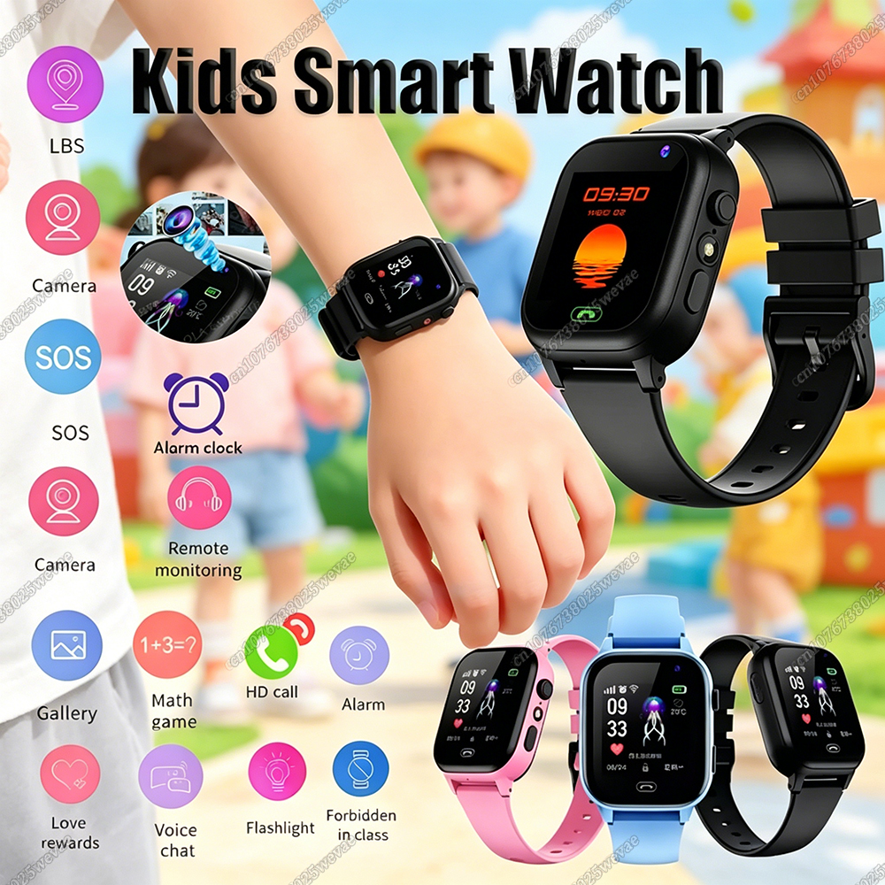 New 2026 Kids Smart Watch SOS  – обзор и цена Smartwatch Watches For Kid Boy With Gps