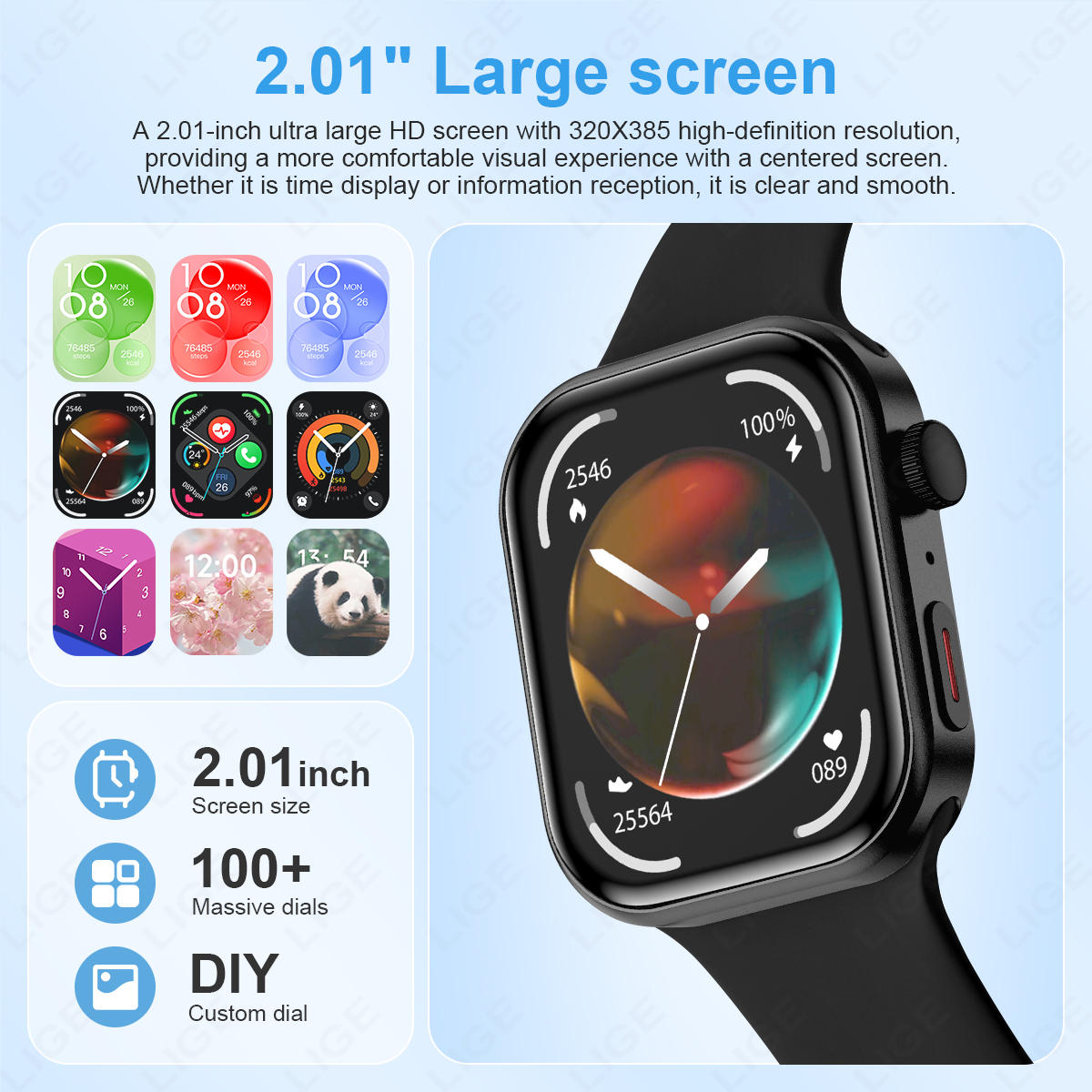 LIGE New Smart Watch Men Wirel – обзор и цена Watches Ladies Smartwatch