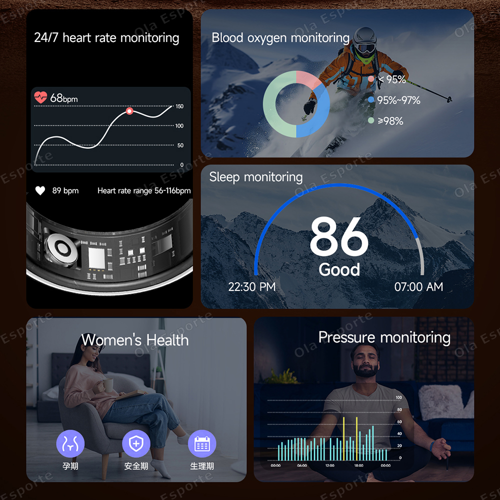 Newest Smart Ring Call Message – обзор и цена Smartwatch New Watches 2025