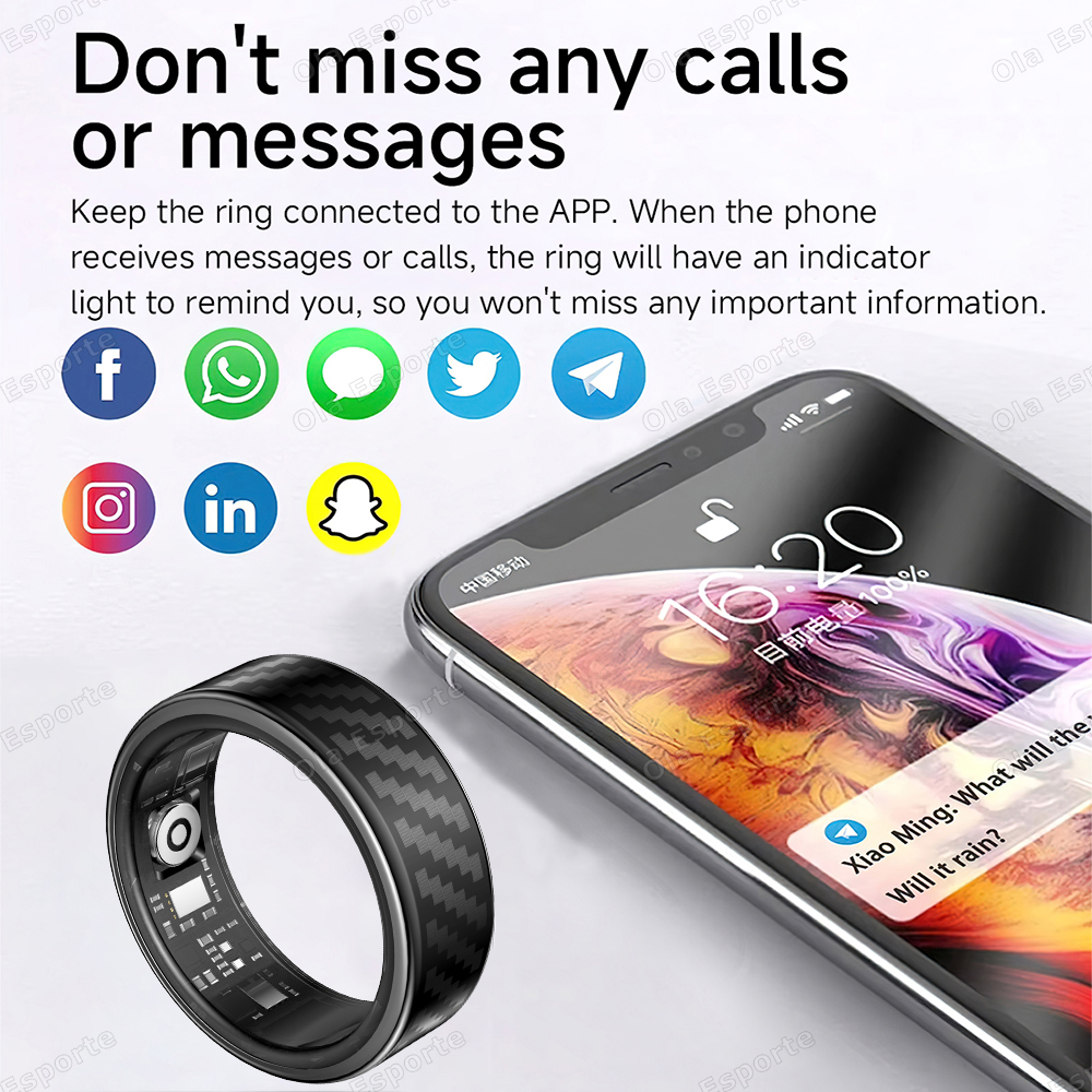 Newest Smart Ring Call Message – обзор и цена Smartwatch New Watches 2025