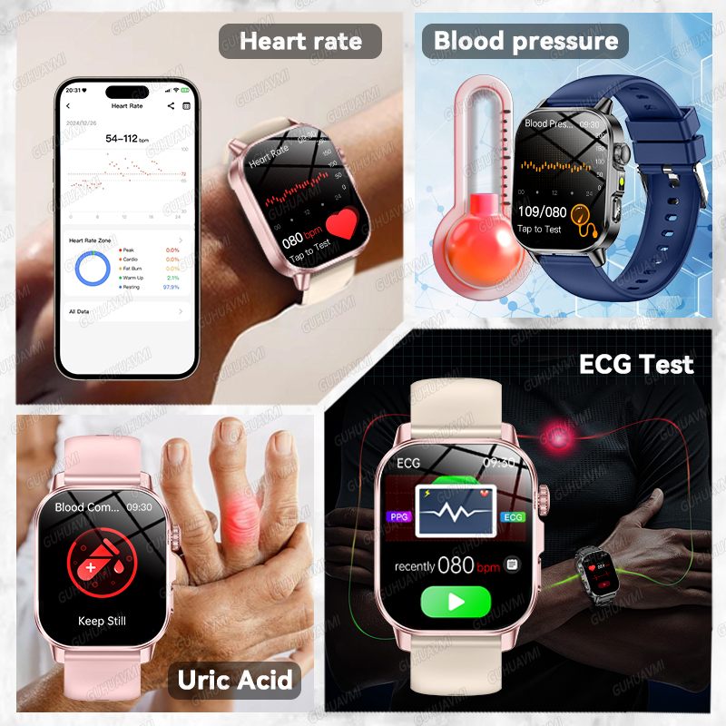 GUHUAVMI 2026 New Precise Heal – обзор и цена Smartwatch New Watches 2025