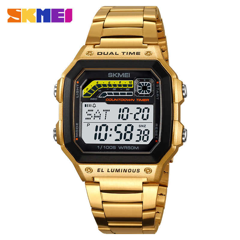 SKMEI 2307 Luxury Waterproof D – обзор и цена Tide Watch Surf