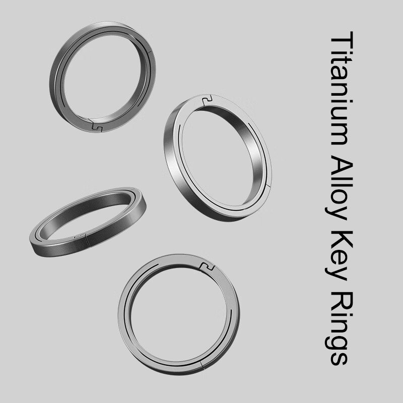 1pc Titanium Alloy Key Rings F – обзор и цена Tritium Gas Tube