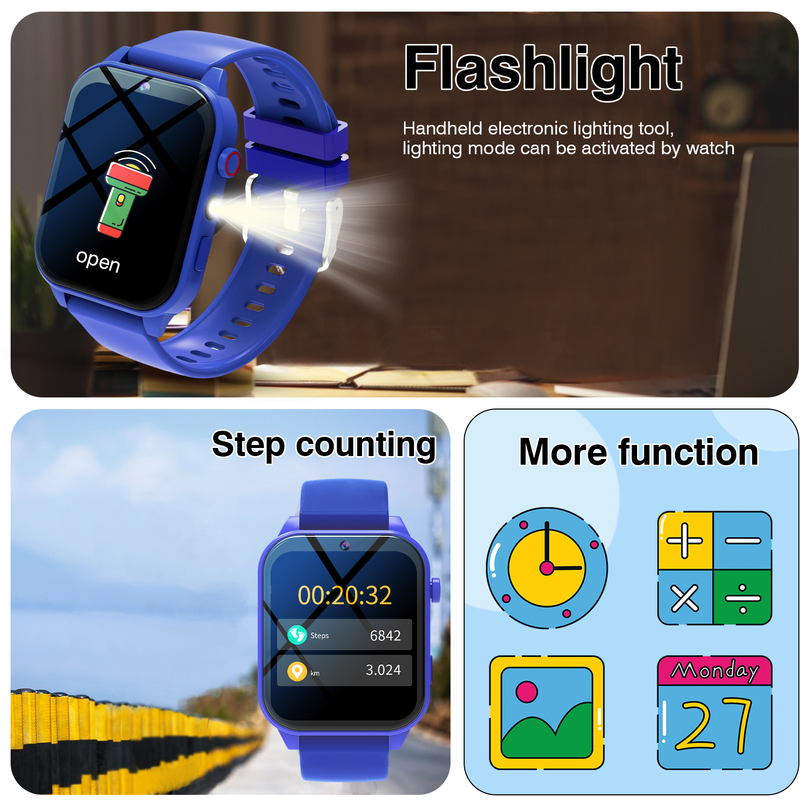 Kids′s Smart Watch 18 Games Ca – обзор и цена Smartwatch Watches For Kid Girl