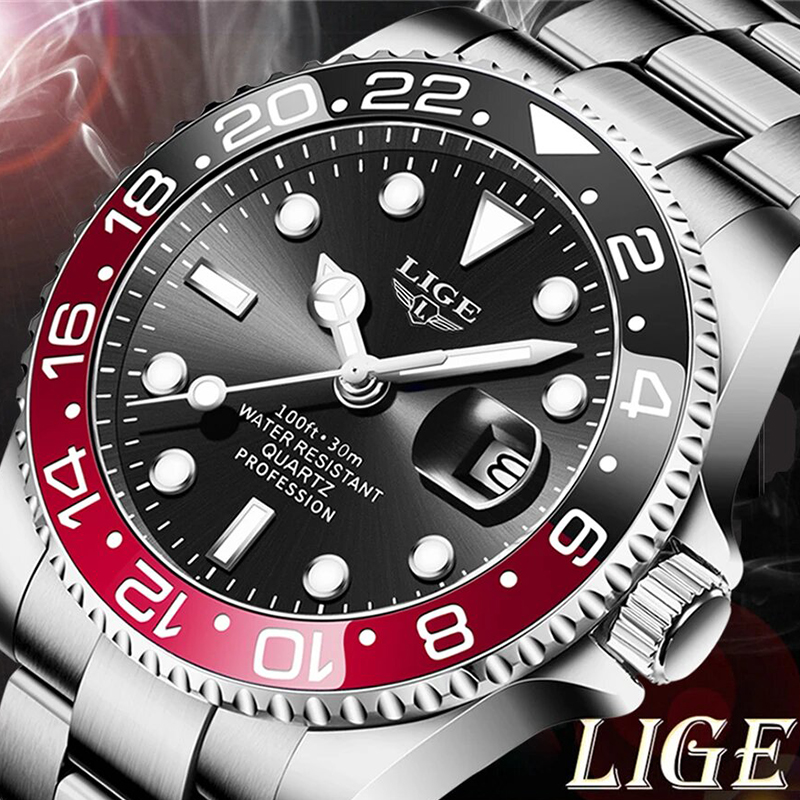 LIGE 2026 Men's watches busine – обзор и цена Smartwatch Watches Gift For Men
