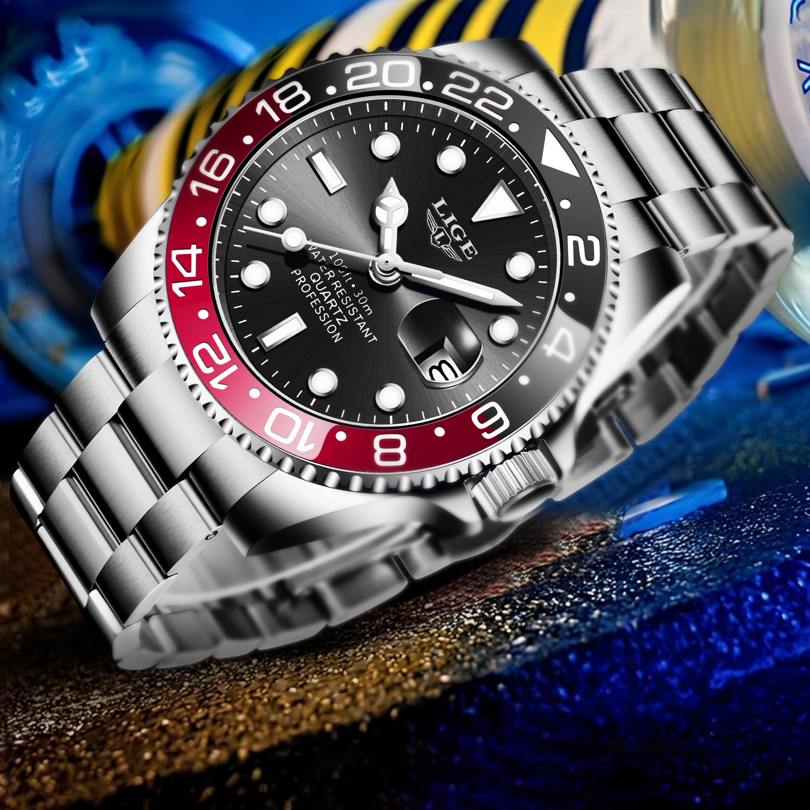 LIGE 2026 Men's watches busine – обзор и цена Smartwatch Watches Gift For Men