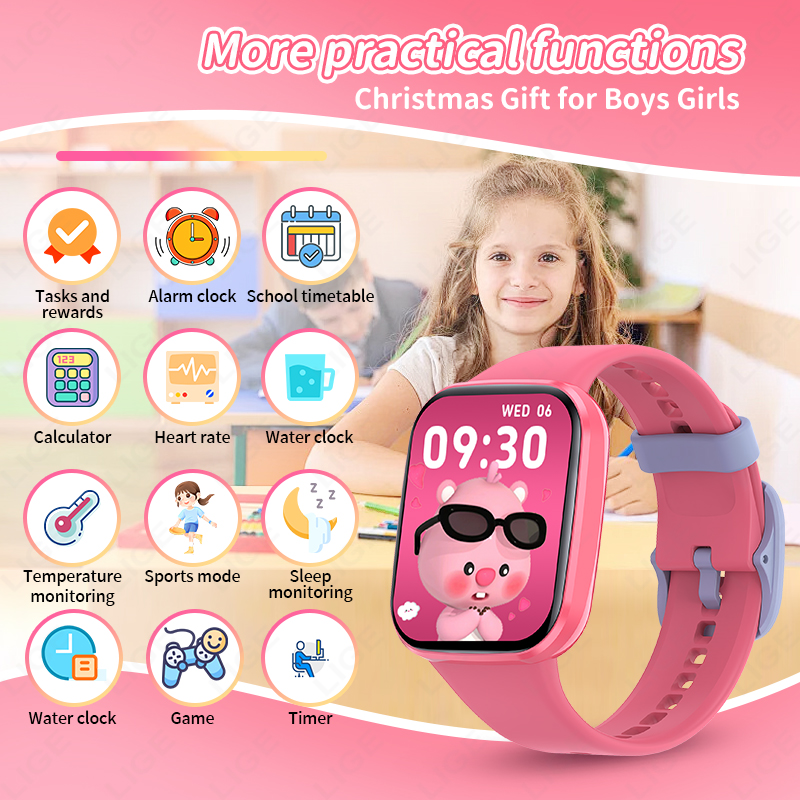 New Smart Watch Kids Boy Child – обзор и цена Smartwatch Watches Birthday Gift For Boys