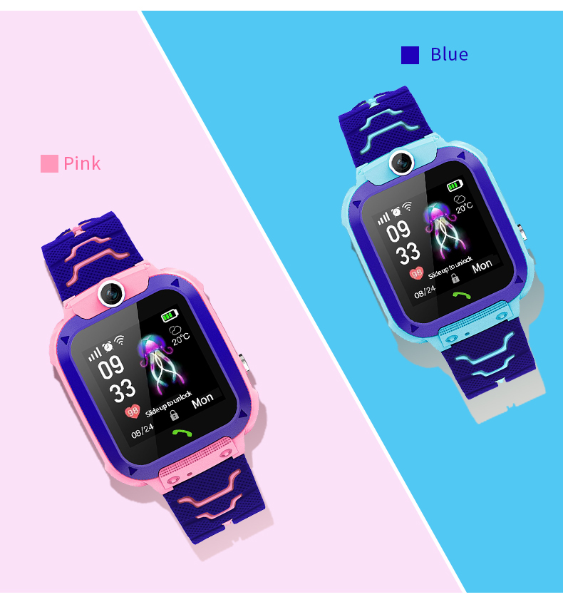 Q12B Kids Smart Watch with SOS – обзор и цена Smartwatch Watches For Kid Boy With Gps