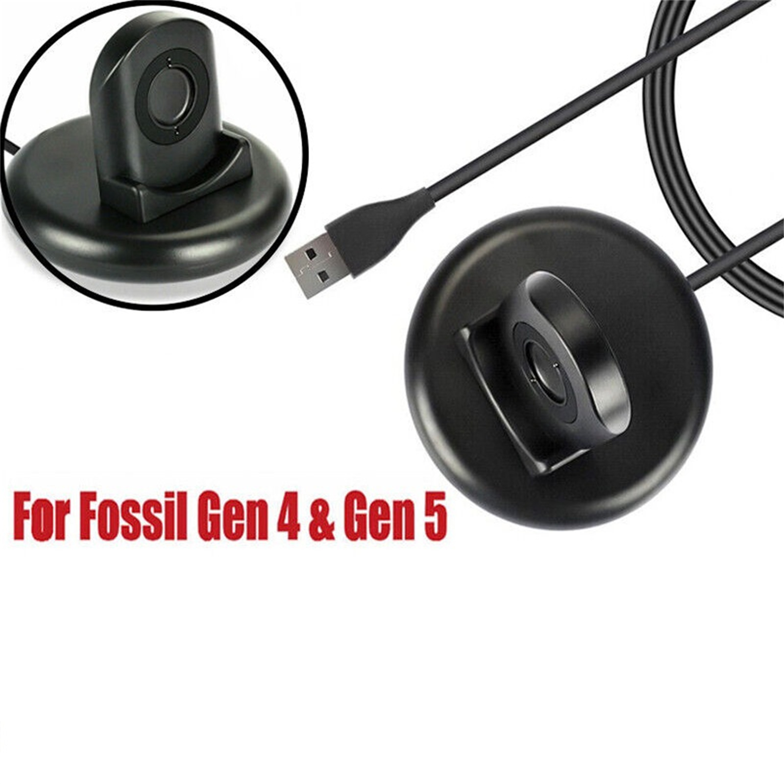 For Fossil Gen 5/4 USB Chargin – обзор и цена Fossil Watches Smartwatch Gen 4