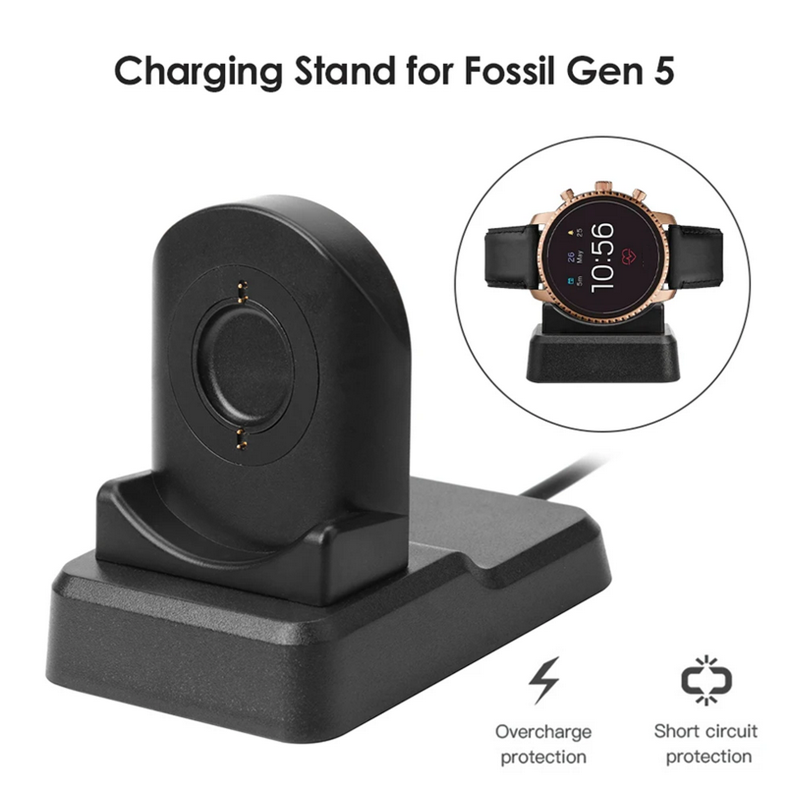 For Fossil Gen 5/4 USB Chargin – обзор и цена Fossil Watches Smartwatch Gen 4
