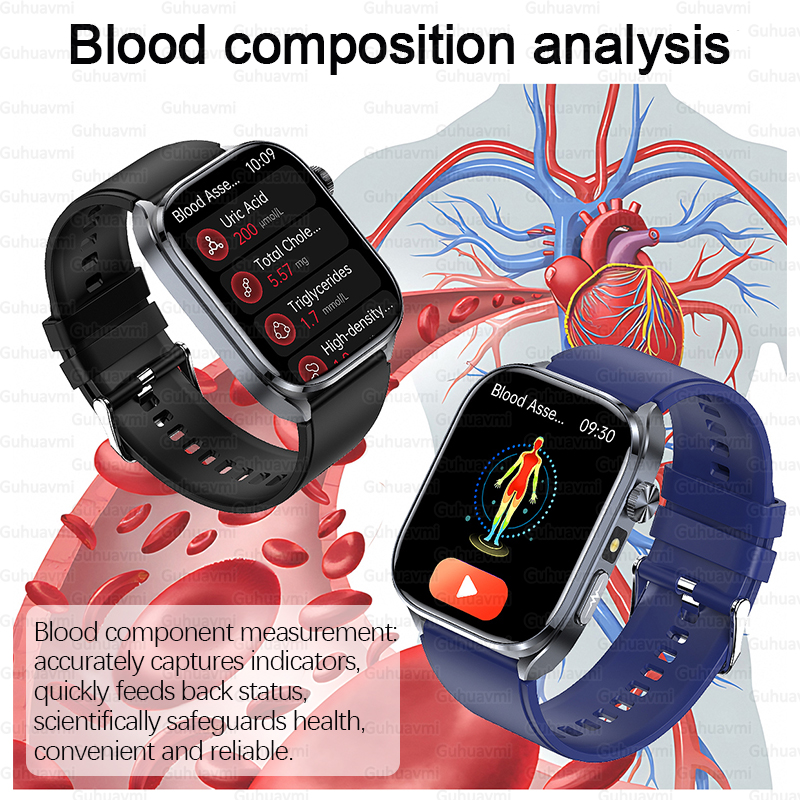 Accurate Blood Lipids Uric Aci – обзор и цена Smartwatch New Watches 2025