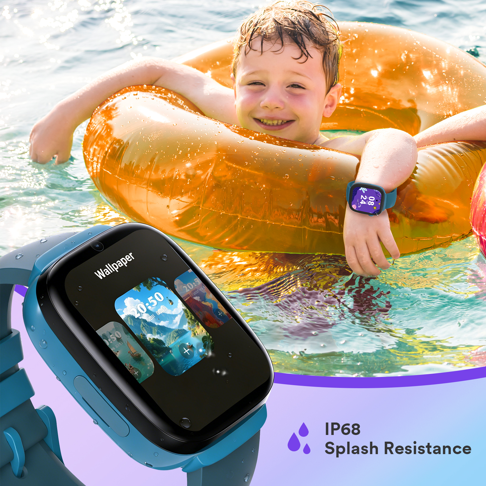 4G Kids Smartwatch with SIM GP – обзор и цена Smartwatch Watches Birthday Gift For Boys