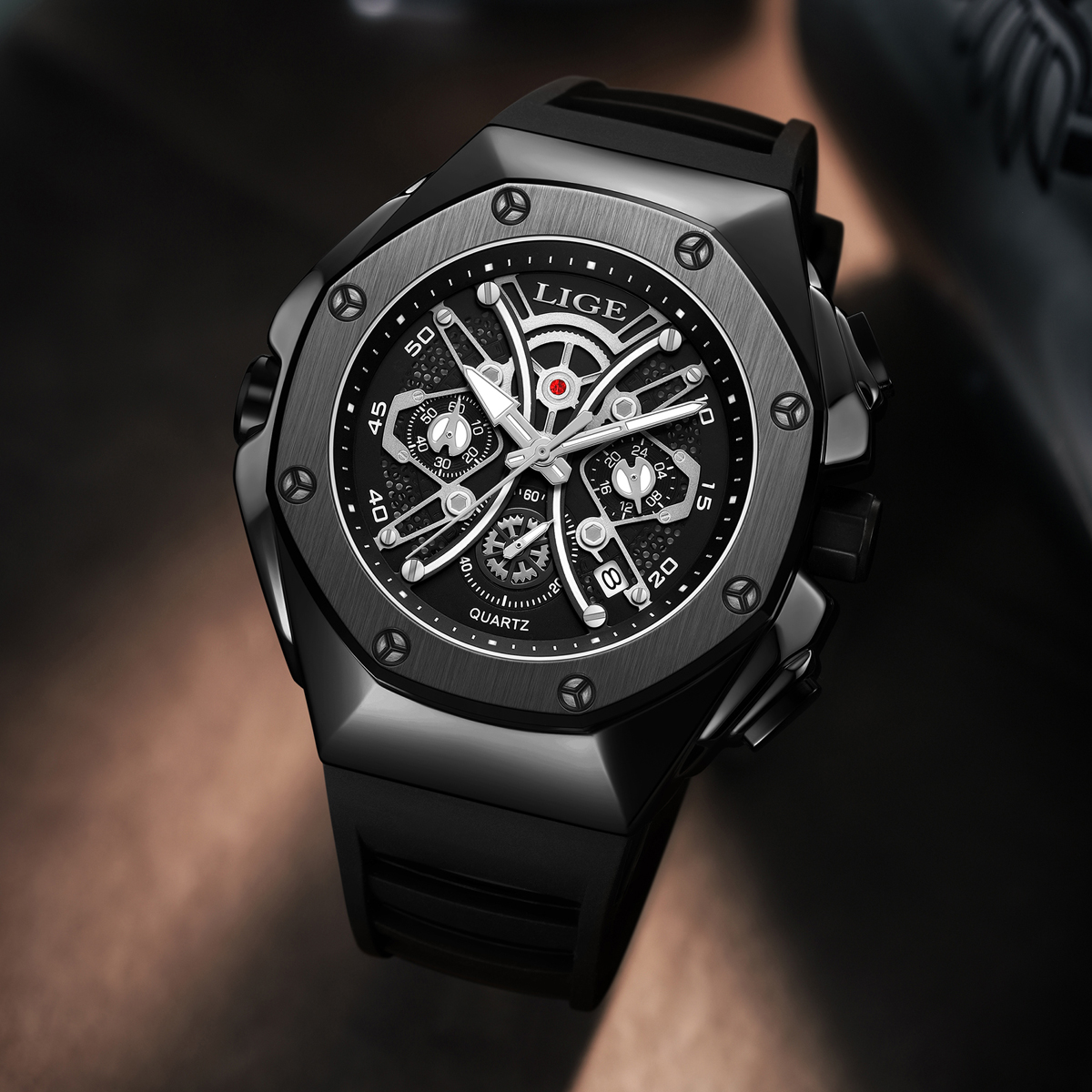 LIGE Top Man Clock Waterproof  – обзор и цена Timex Watches Smartwatch