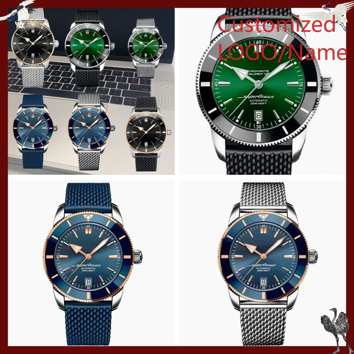 A1212 Store Customized Watches – обзор и цена Chronograph Sport Watch