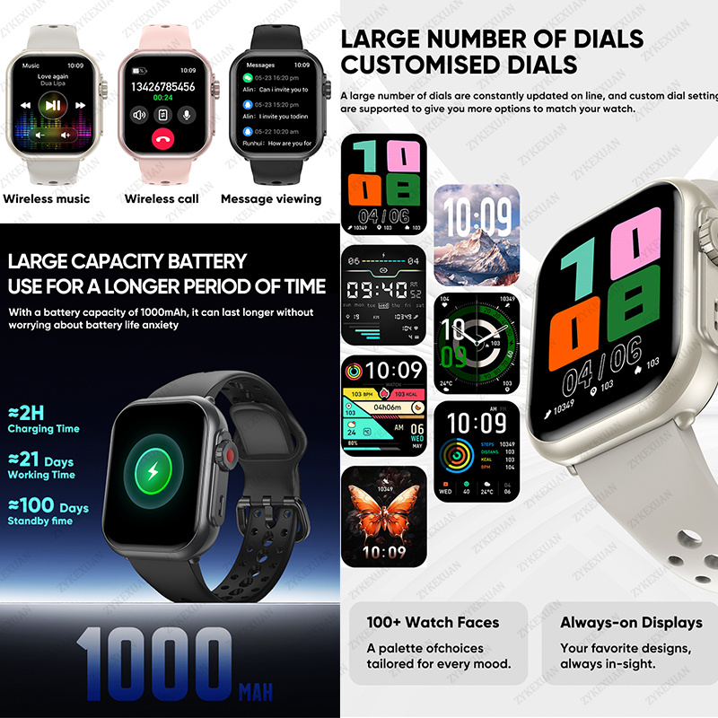 Watch Ultra K62 Men Women 1000 – обзор и цена Smartwatch Watches For Women With Gps