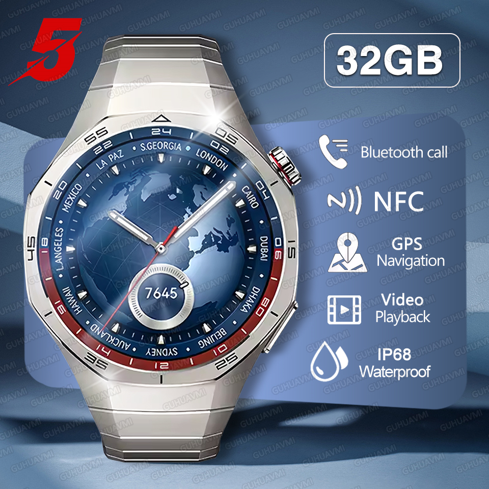 2026 New Watch 5 Pro GPS Map N – обзор и цена Hybrid Smartwatch