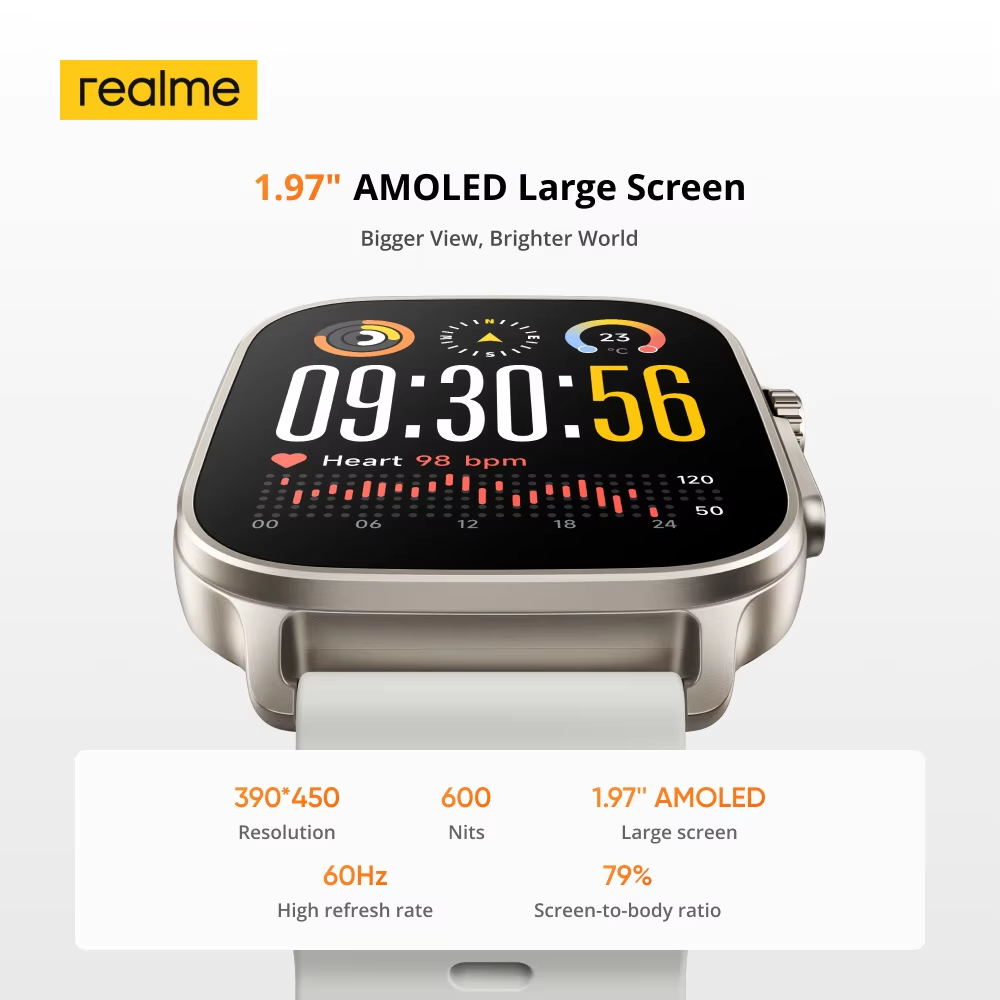 Global Version realme watch 5  – обзор и цена Hybrid Smartwatch
