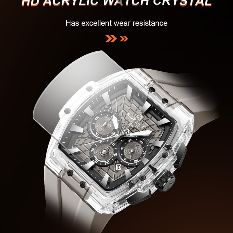 NAVIFORCE Mens Sport Watches 5 – обзор и цена Chronograph Sport Watch