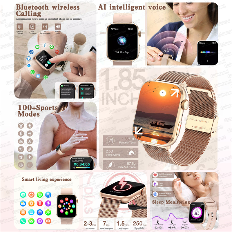 2025 New Genuine NFC Smat Watc – обзор и цена Watches Ladies Smartwatch