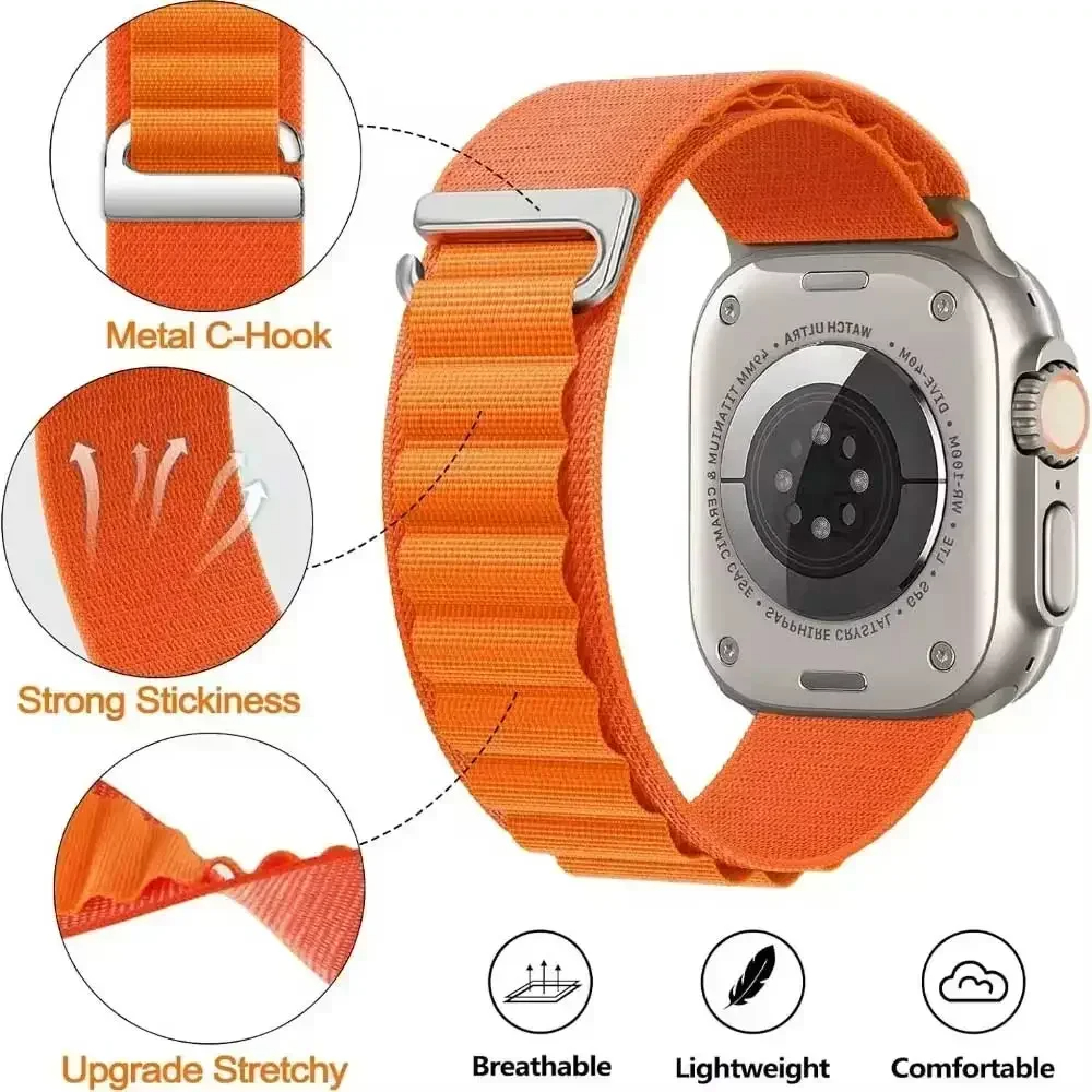 2PCS Alpine Loop For Apple Wat – обзор и цена Tide Watch Surf
