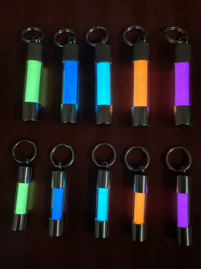 Glass Luminous Pendant Key Bag – обзор и цена Tritium Gas Tube